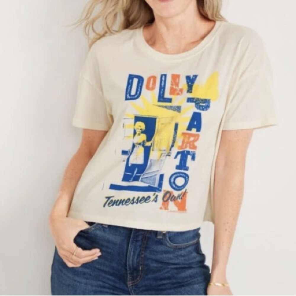 Dolly Parton cropped t-shirt